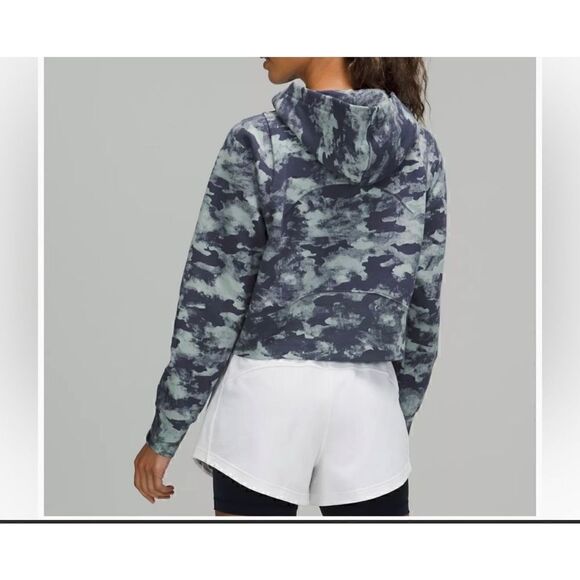 Lululemon Loungeful Cropped Hoodie sz 4 - Picture 2 of 5
